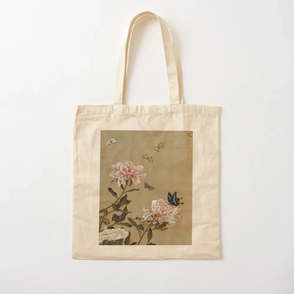 

Favourite Artists - Peonies & Butterflies - Jakuchu Ito Tote Bag shopper bag woman Women's bags eco bag folding