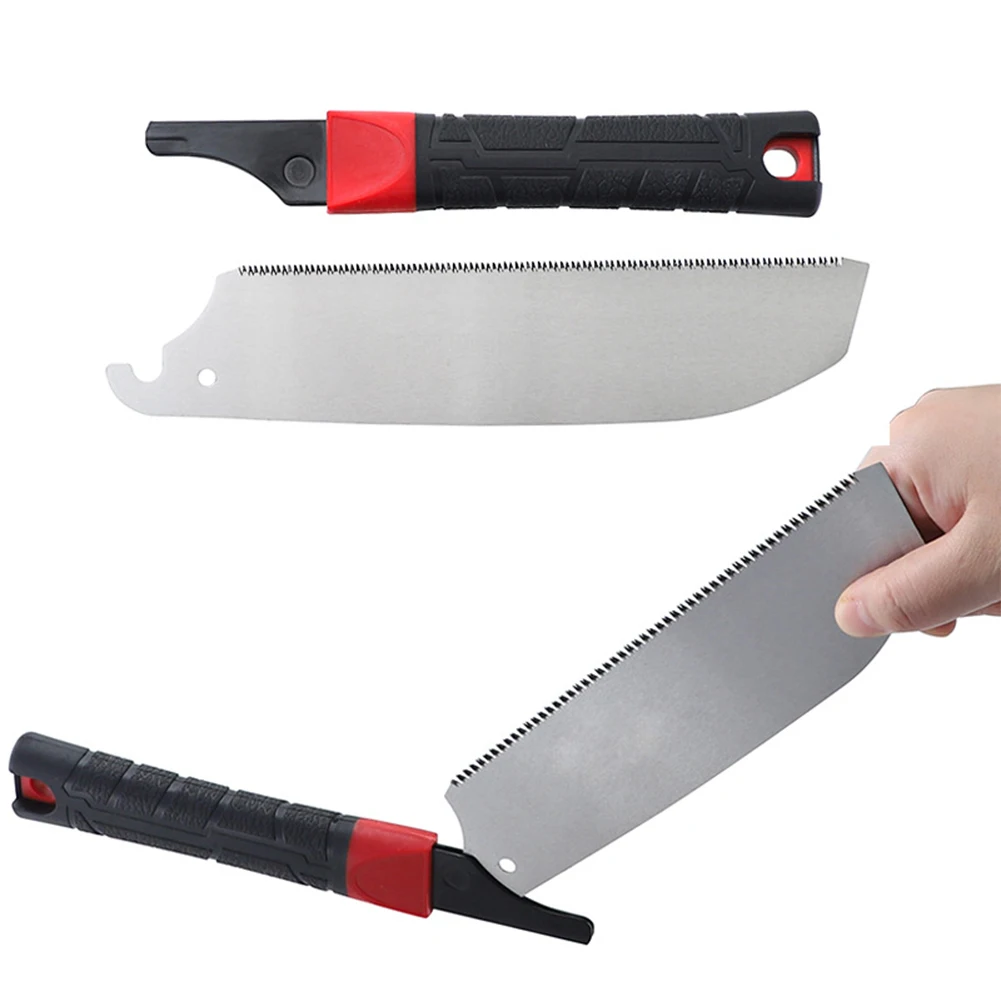 SK5 Steel Japanese Saw 200mm Flexible Blade Fine Toothed Hand Saw Woodworking Hacksaw Wood PVC Cutting Tools