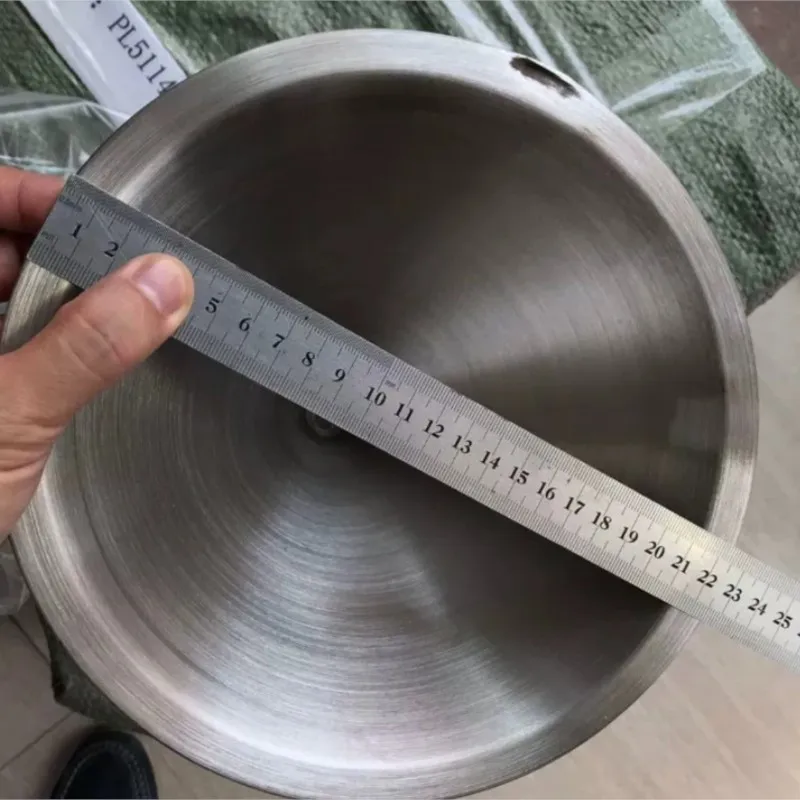 Stretching 304 Stainless Steel Large-diameter Funnel Refueling Metal Mechanical Conical Hopper