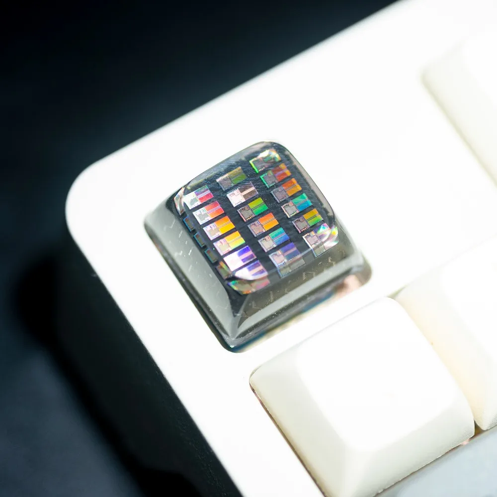 

ESC Keys Chip Keycaps Personalized Resin keycaps Mechanical Keyboard Keycaps Pc Gaming Accessories Gifts Cherry OEM XDA Height