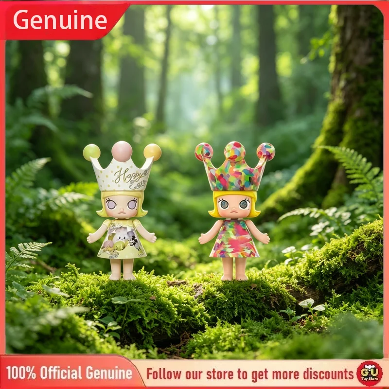 

Genuine Pop Mart Mega Royal Molly 400% Snow White Jon Bugerman Bubble Water Lily Panda Childlike Innocence Mickey Family Figure