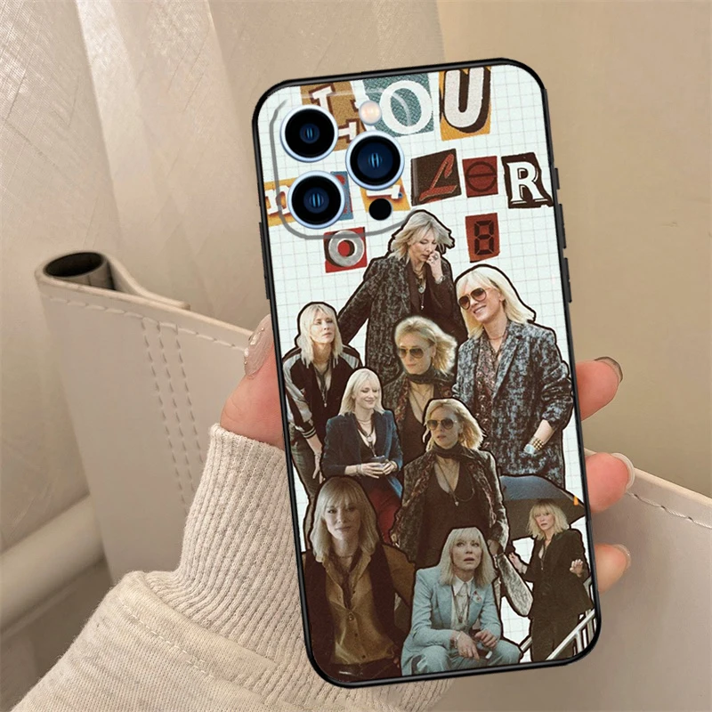 Cate Blanchett Phone Case For iPhone 16 15 11 13 12 14 Pro Max 13 Mini 7 8 14 Plus XS Max X XR Cover