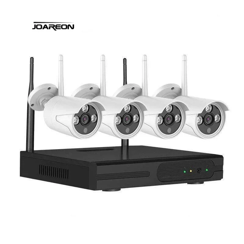 Hot sell 4CH 720P security-protection  Wireless NVR Kit Outdoor Surveillance Home security  system wireless