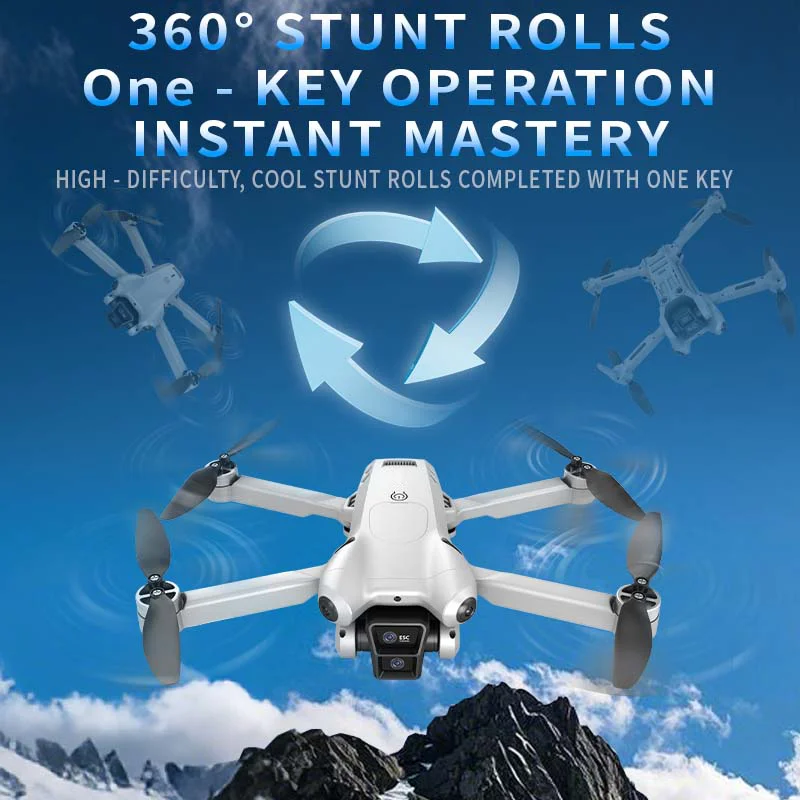 Xiaomi S101 Drone 8K HD كاميرا مزدوجة احترافية 5G WiFi 120 °   طائرة بدون طيار ESC واسعة الزاوية مع شاشة تجنب العوائق كوادكوبتر 20000 متر