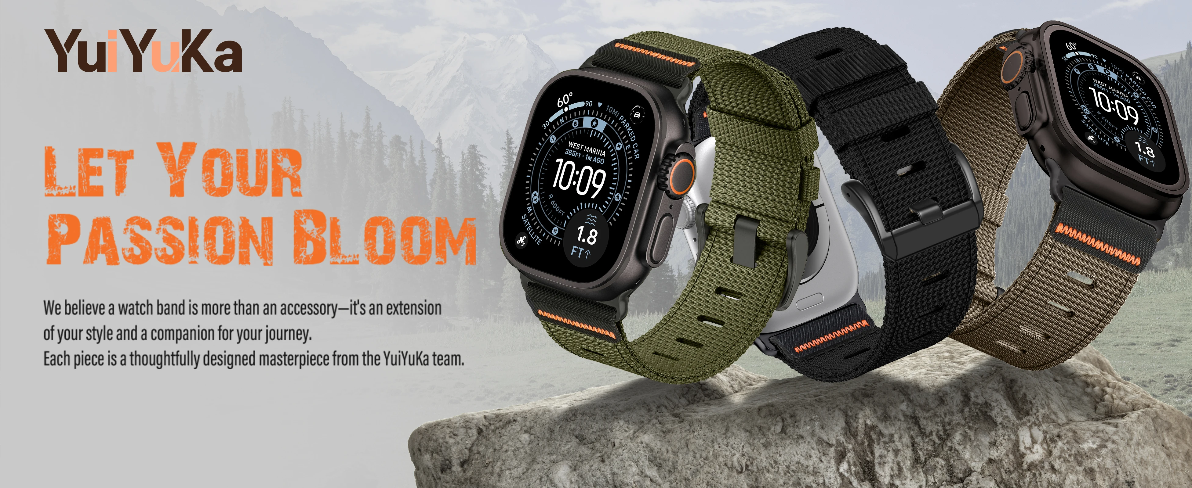 Nylon-Sportarmband für Apple Watch Serien 11/10/9/8/7/6/SE/Ultra 3 2 49mm 46mm 45mm 40mm Gürtel Armband Correa IWatch Armband – Detail 4