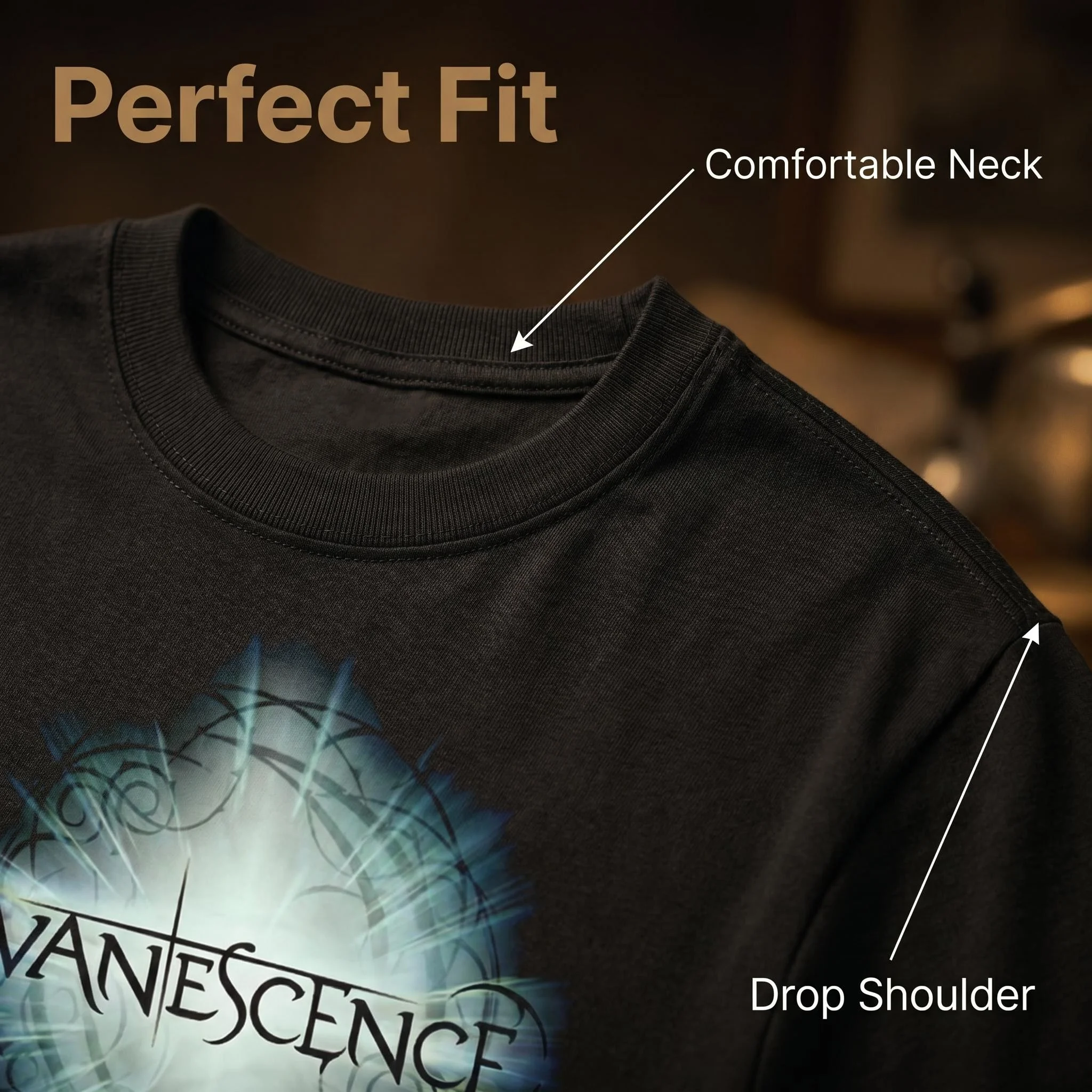 LE 2024 Men T Shirt Evanescence Bring Me To Life Taking Over Me My Immortal Going Under Unisex, graphic t shirts