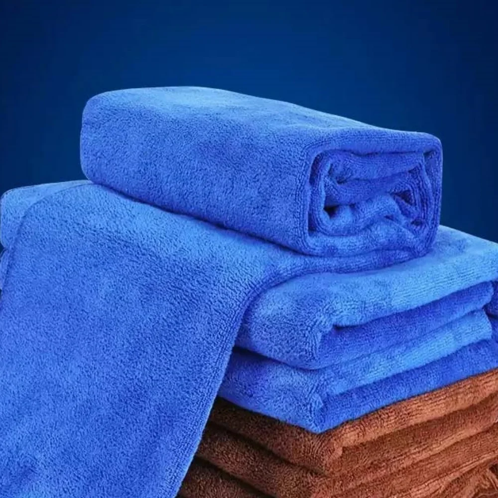 

Автомобильная мягкая ткань из микрофибры для чистки автомобиля, быстросохнущая большая мягкая ткань для мытья автомобиля, полотенца из микрофибры для домашней уборки 30x30 см 30x70 см