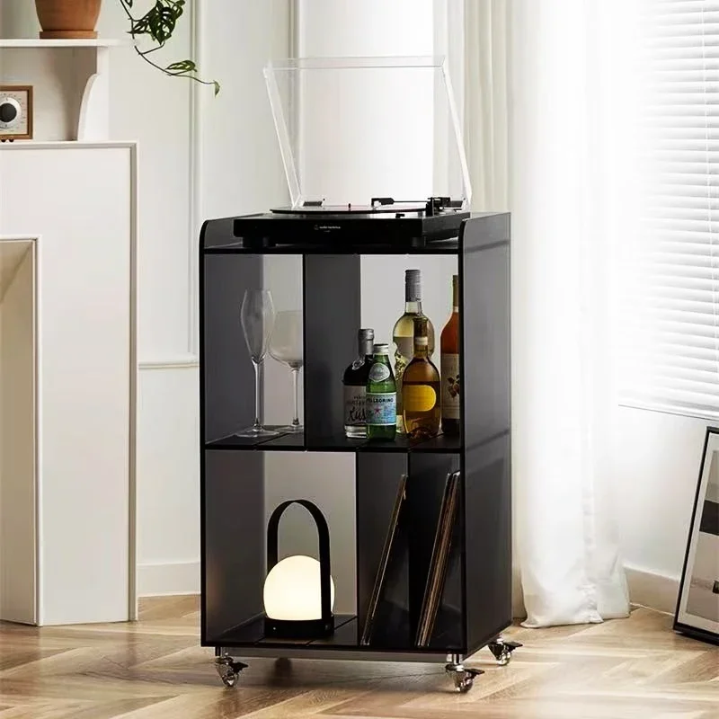 Simple acrylic bookcase Modern removable sofa Bedroom bookcase