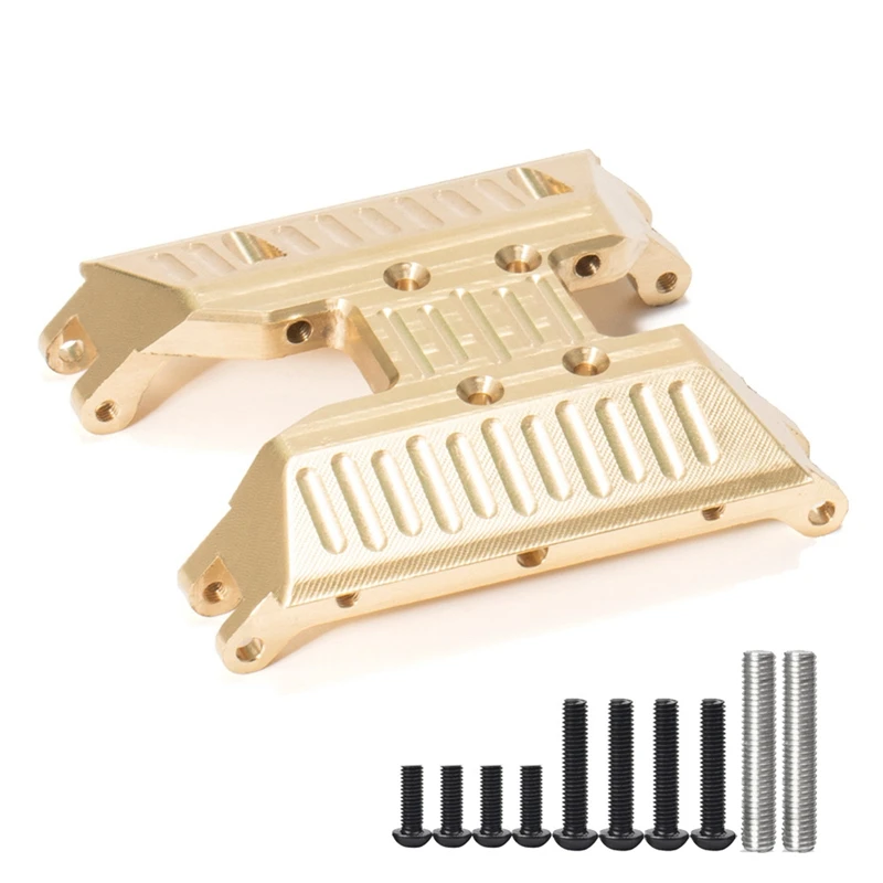 1PCS Brass Gearbox Mount Transmission Holder For 1/18 RC Crawler Axial Capra UTB18 RTR Upgrade Parts