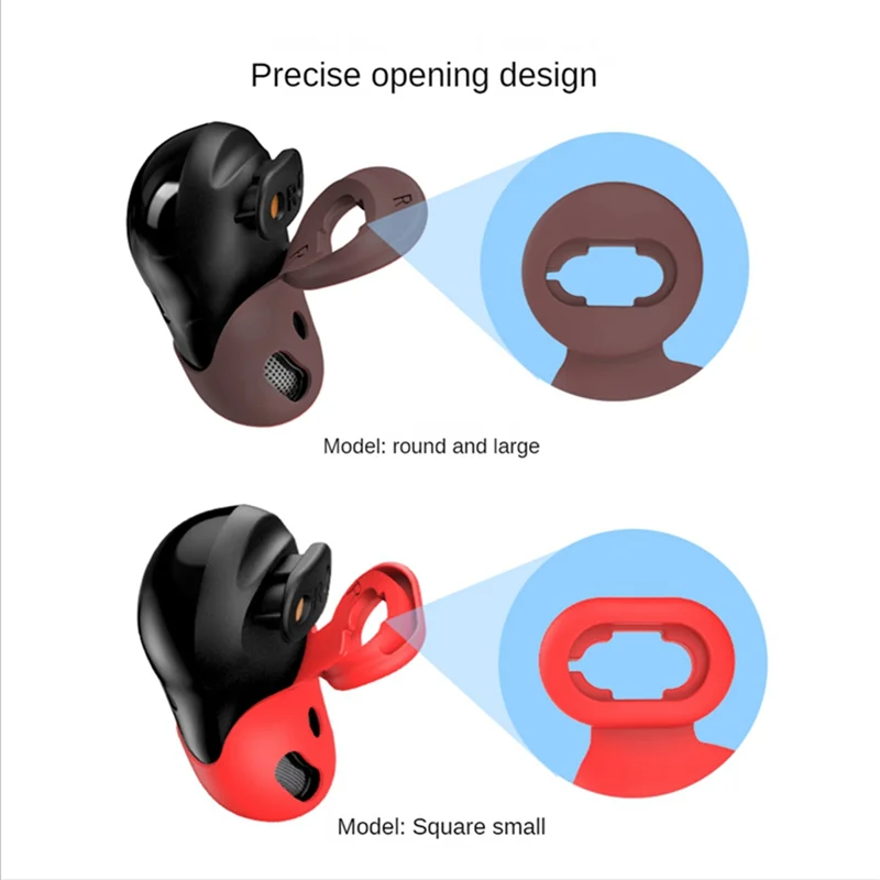 Silicone Earbud Case Cover For  Galaxy Buds Live 8 Pair Of Replacement Earplug Non-Slip Earplug Ear Buds Cushion