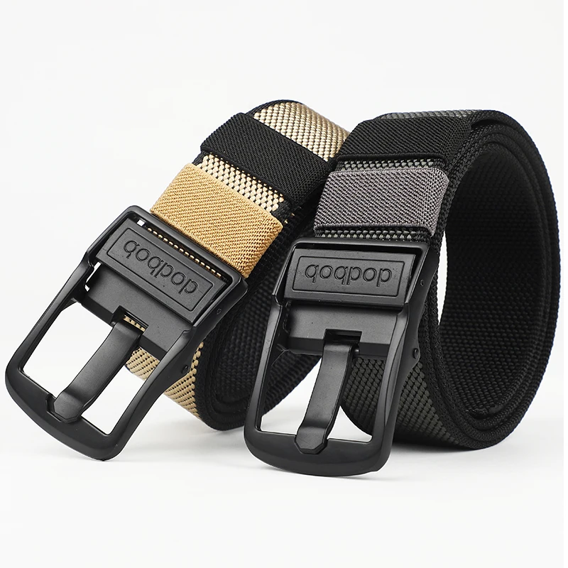 Jeans tácticos de doble cara con boucle ardillon pour hommes, pantalons en toile informales, sans nylon