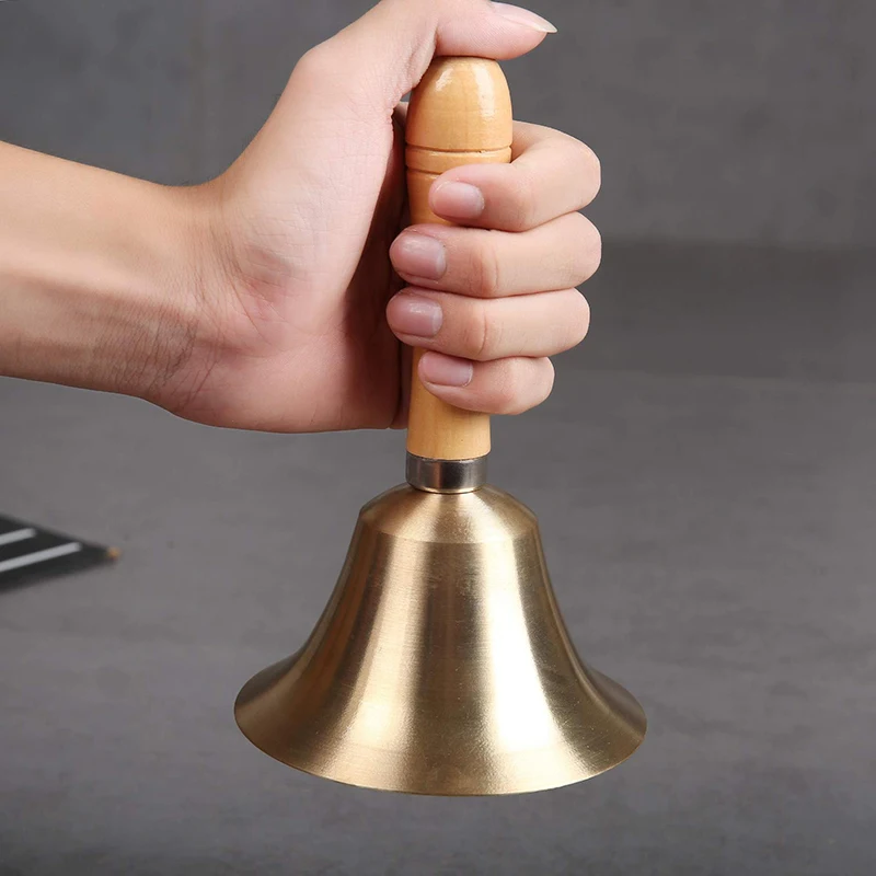 Super Loud Hand Bells ,Solid Brass Call Bells For Seniors In The Home, Animal Training, Dinner Parties, Meditation