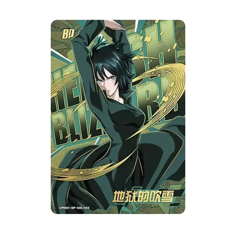 KAYOU ONE PUNCH-MAN Series 1 BP/LGR/UR/BR/PR/SSR/SR/HR/R/N Serious Version Hero Namebook Saitama Genos Genuine Collection Card