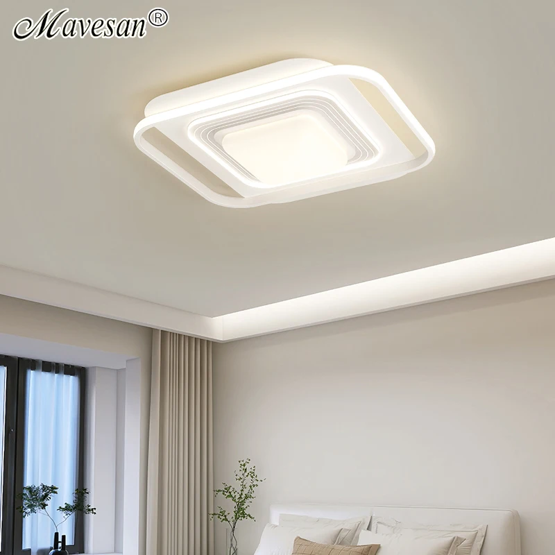 Modern Bedroom Ceiling Light Simple Atmospheric Led Lamp Home Decor Indoor Lighting Creative Living Room Kithen Chandeliers