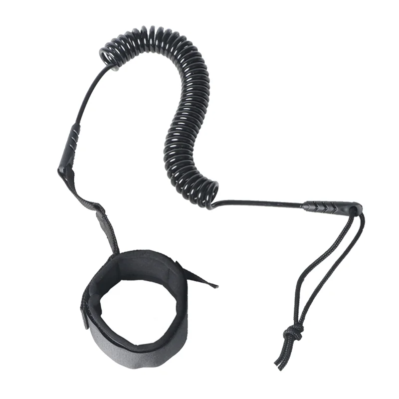 -ESTR مقود لوح التزلج مقود مجداف مريح الكاحل الكفة مرونة الساق القدم حبل حزام لوازم لعشاق ركوب الأمواج