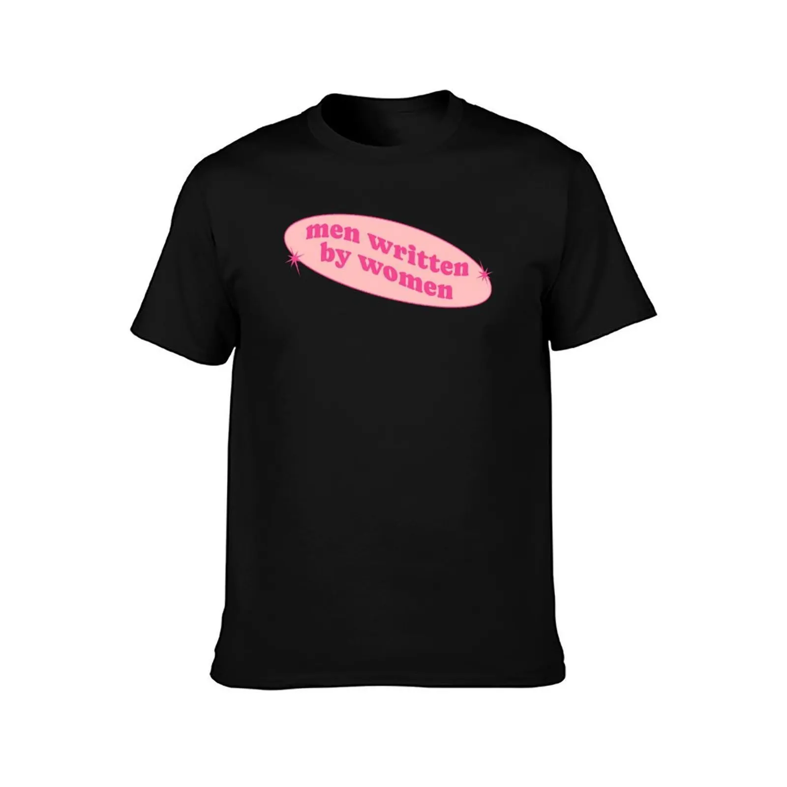 men written by women, pink T-Shirt Big and Tall Basic Tee Shirt T-Shirt