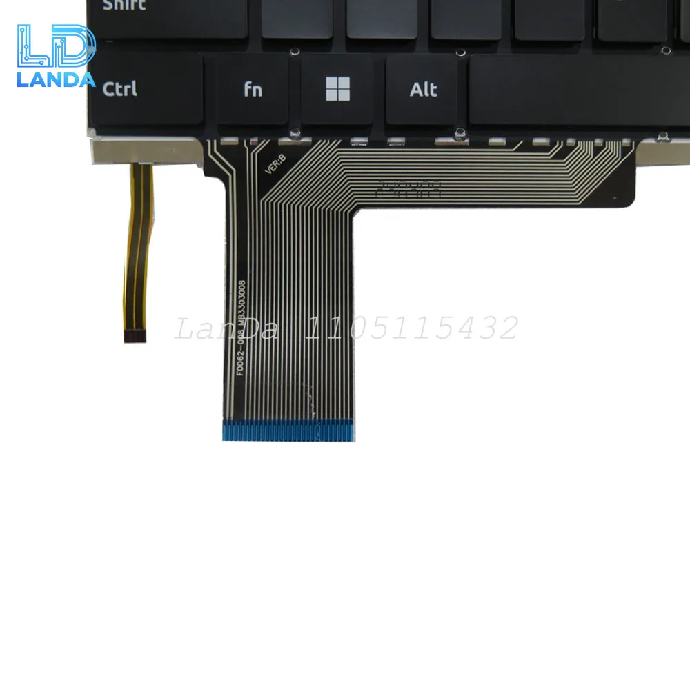 Laptop No/With Backlit Keyboard For DERE R16 Pro R16Pro MB3303008 F0062-008 WIN11 English US Black No Frame New