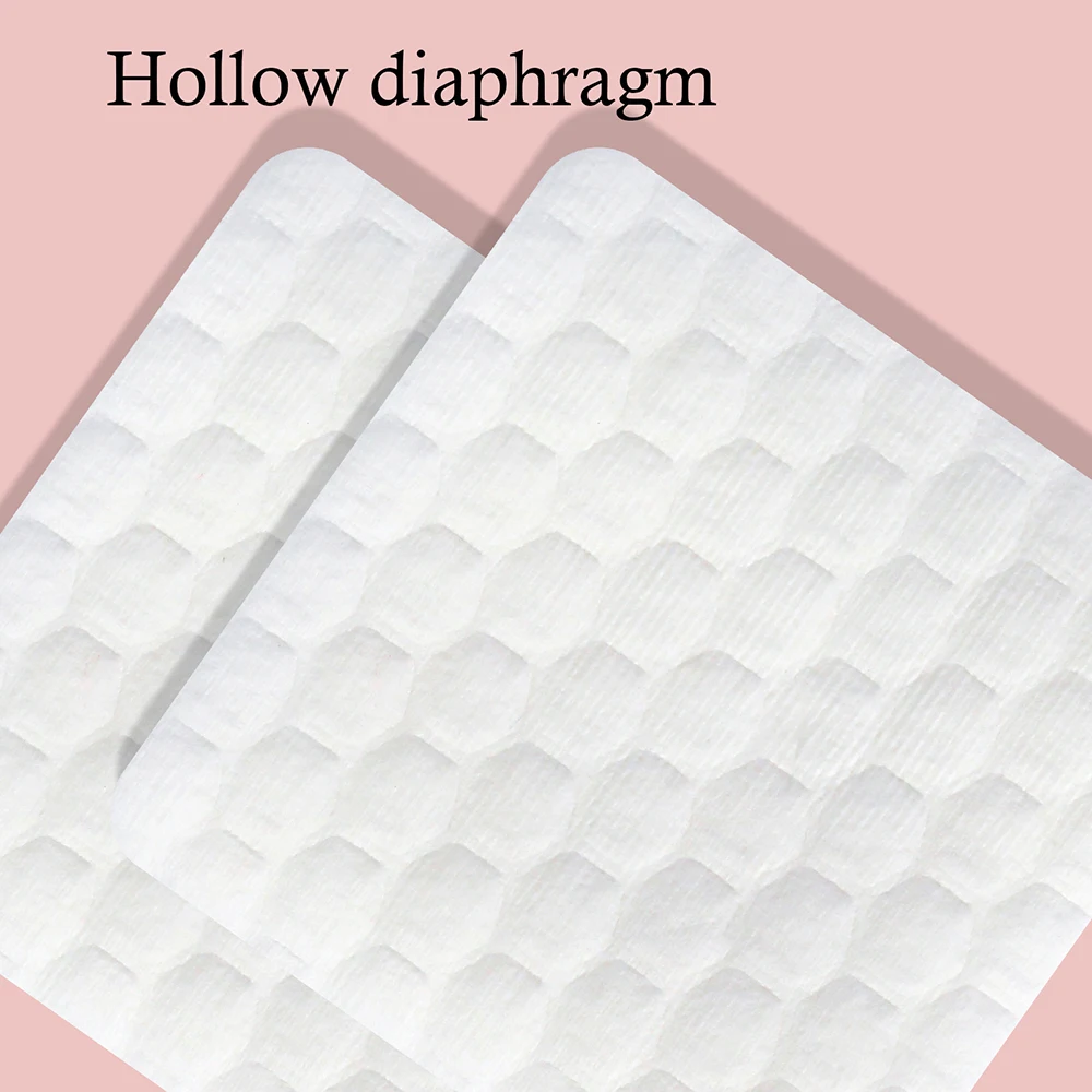 170/200Pcs Lint Free Nail Wipes Remove Gel Nail Polish Pearl Patterned Water-saving Nail Cotton Pad Eyelash Extension Glue Wipes