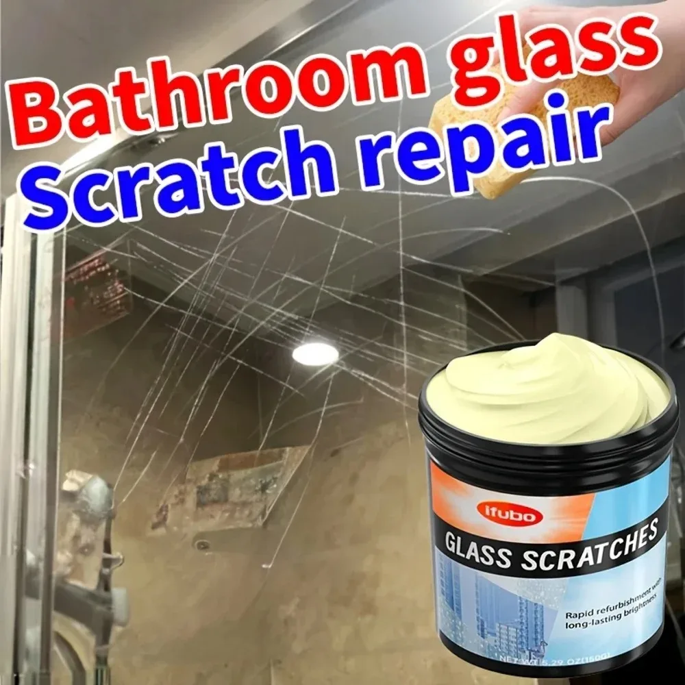 معجون إصلاح جديد للخدوش الصغيرة على النوافذ والزجاج - يعيد وتلميع خدوش زجاج السيارة، ويزيل العيوب من #2