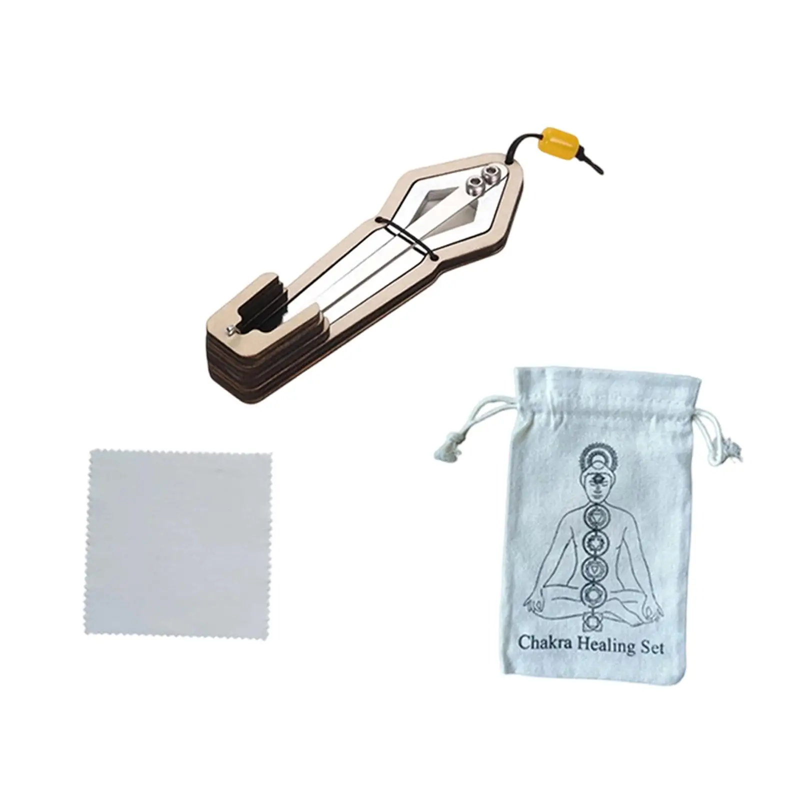 Jews Harp Ethnic with Bag and Cleaning Cloth Professional Easy to Play Mouth Harp Maultrommel Musical Instrument for Adults Kids