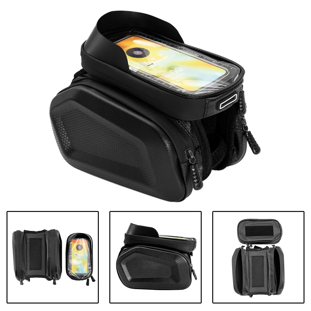 

Велосипедный руль, чехол для мобильного телефона, держатель для мобильного телефона, сумка для горного велосипеда, непередающий дизайн, материал из полиуретана