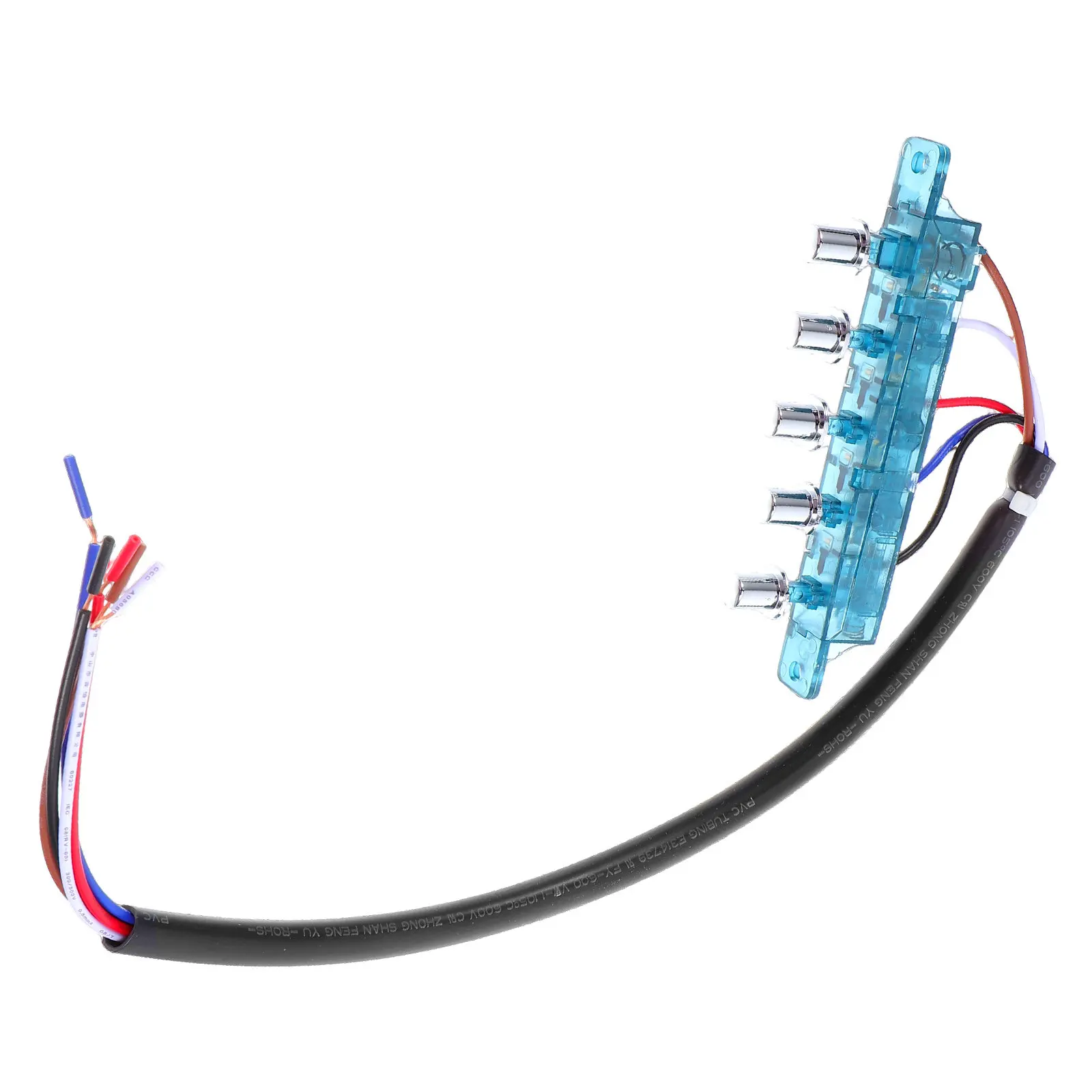 Range Hood Switch 5-Button Control Board Universal Replacement Spare Part for Range Hood Light Fan Control Switch Board