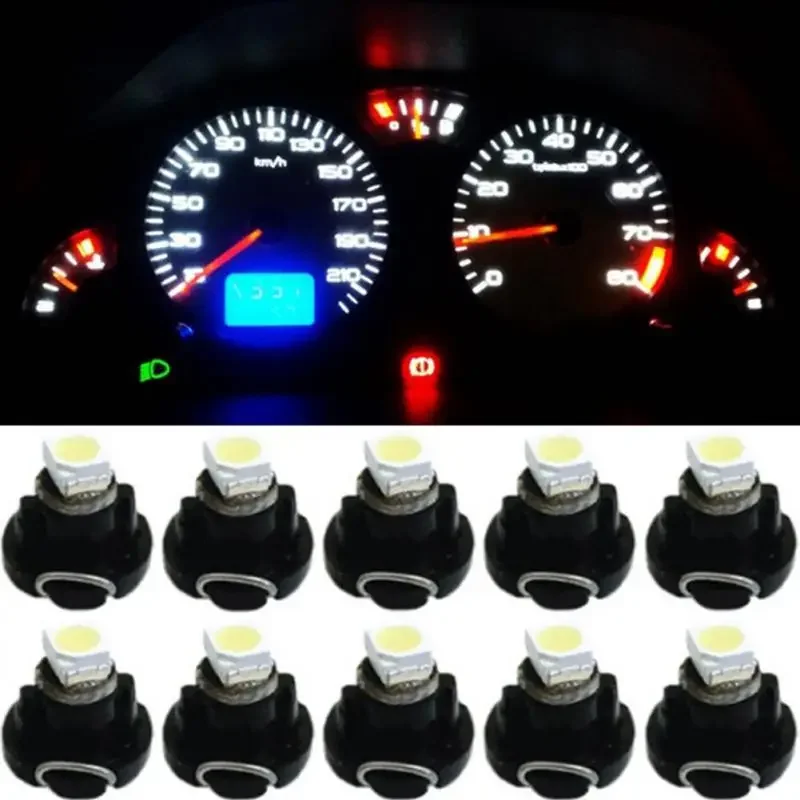 

New car T3 T4.2 T4.7-3030-1SMD LED instrument lights, air conditioning lights, clock lights Car Headlight Bulbs LED Car Lights