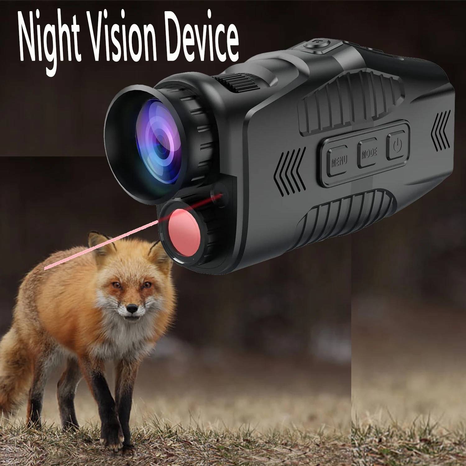 

Телескоп Устройство ночного видения HD Монокуляр R11 Инфракрасный 6-кратный цифровой свет Зум Охота Полная темнота Открытый исследование и ночь