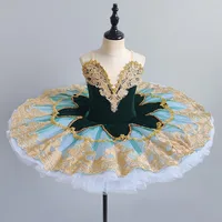 Leotardos de Ballet para niñas, trajes de escenario, Ropa de baile, ropa de verano para niños, tutú de hada para actuación de princesa, ropa para niños