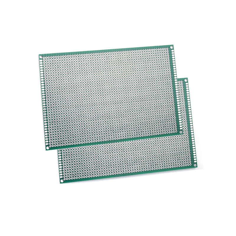 2 Stück 10x15cm Doppelseitige Universelle Leiterplatte mit 2,54mm Rastermaß für Elektronik-DIY-Projekte – Detail 3