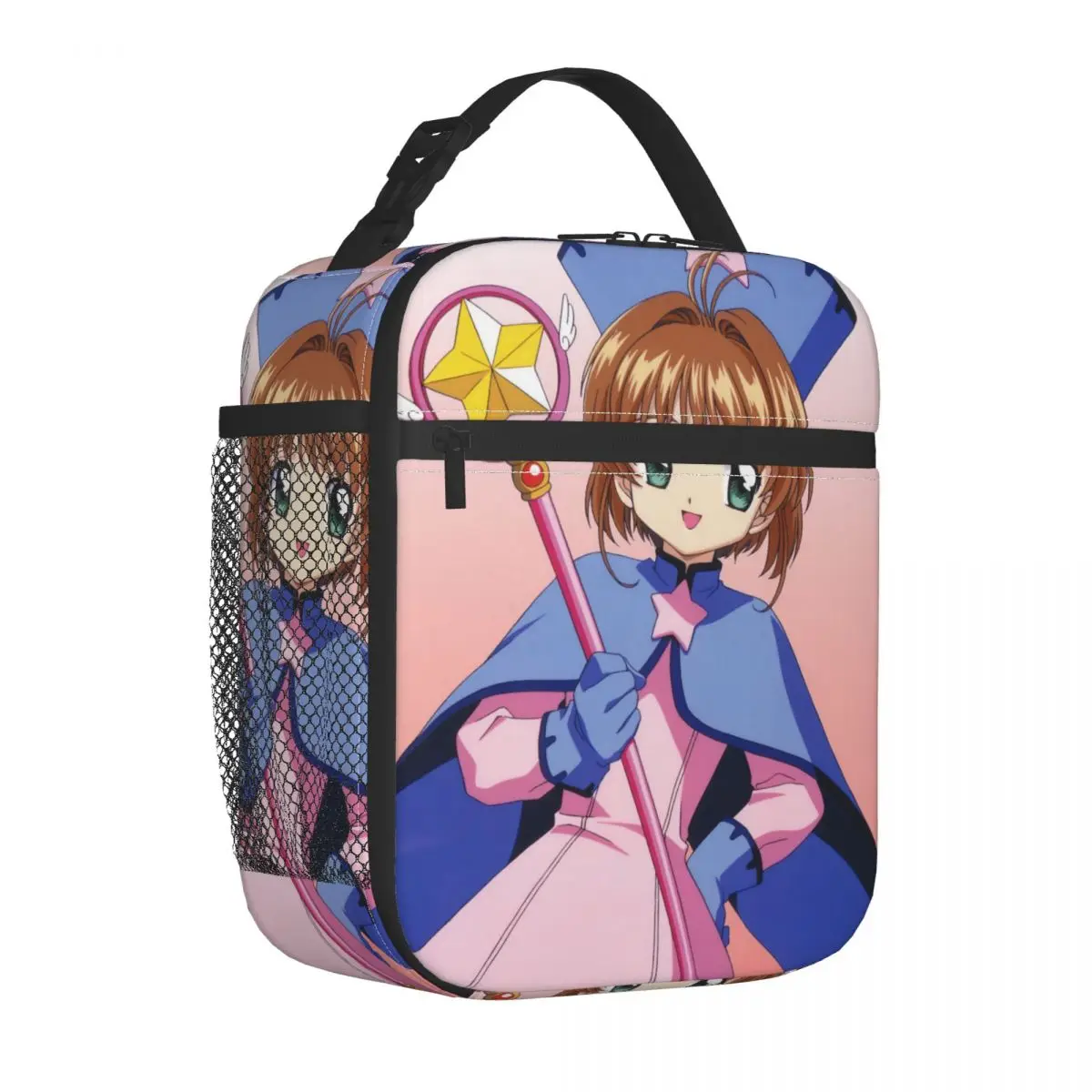 Lunch Boxes Anime Cardcaptor Sakura Merch Food Box New Cooler Thermal Bento Box For School