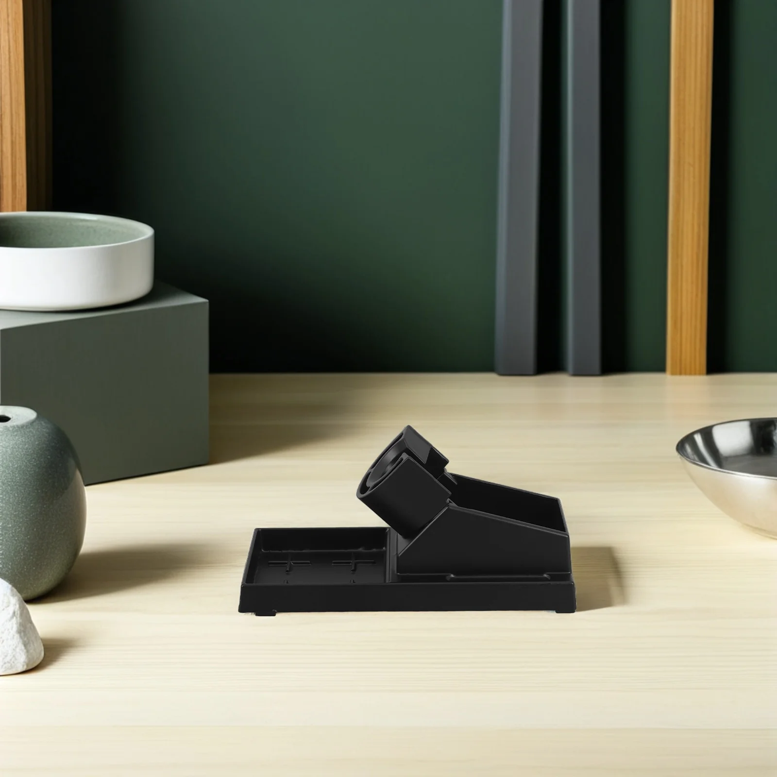 حامل الحديد حامل مقاومة للحرارة تصميم مشقوق لقلم لحام صغير حرق الخشب أدوات حرفية محطة لحام أداة الرف