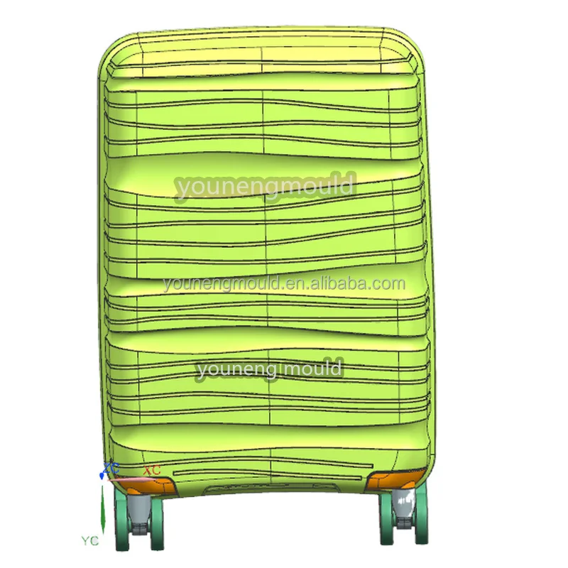 China Taizhou Injection Plastic Trolley case Luggage Mould