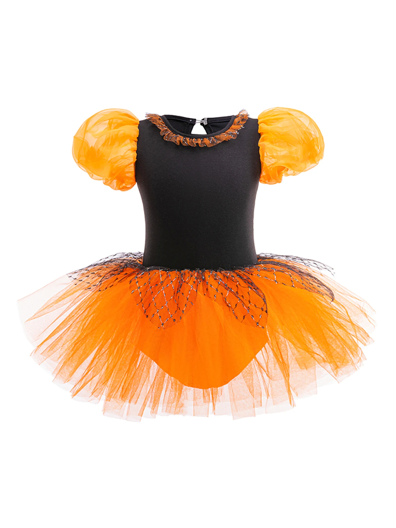 Stunning Girls Ballet Practice Dress - Tight layered bodysuit in comfortable fabric - perfect for children's dance classes a