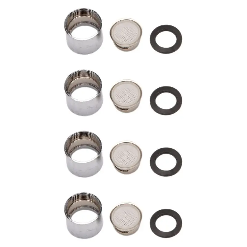 

AT05-4Pcs 20Mm Female Thread Water Saving Faucet Tap Spout Aerator Nozzle
