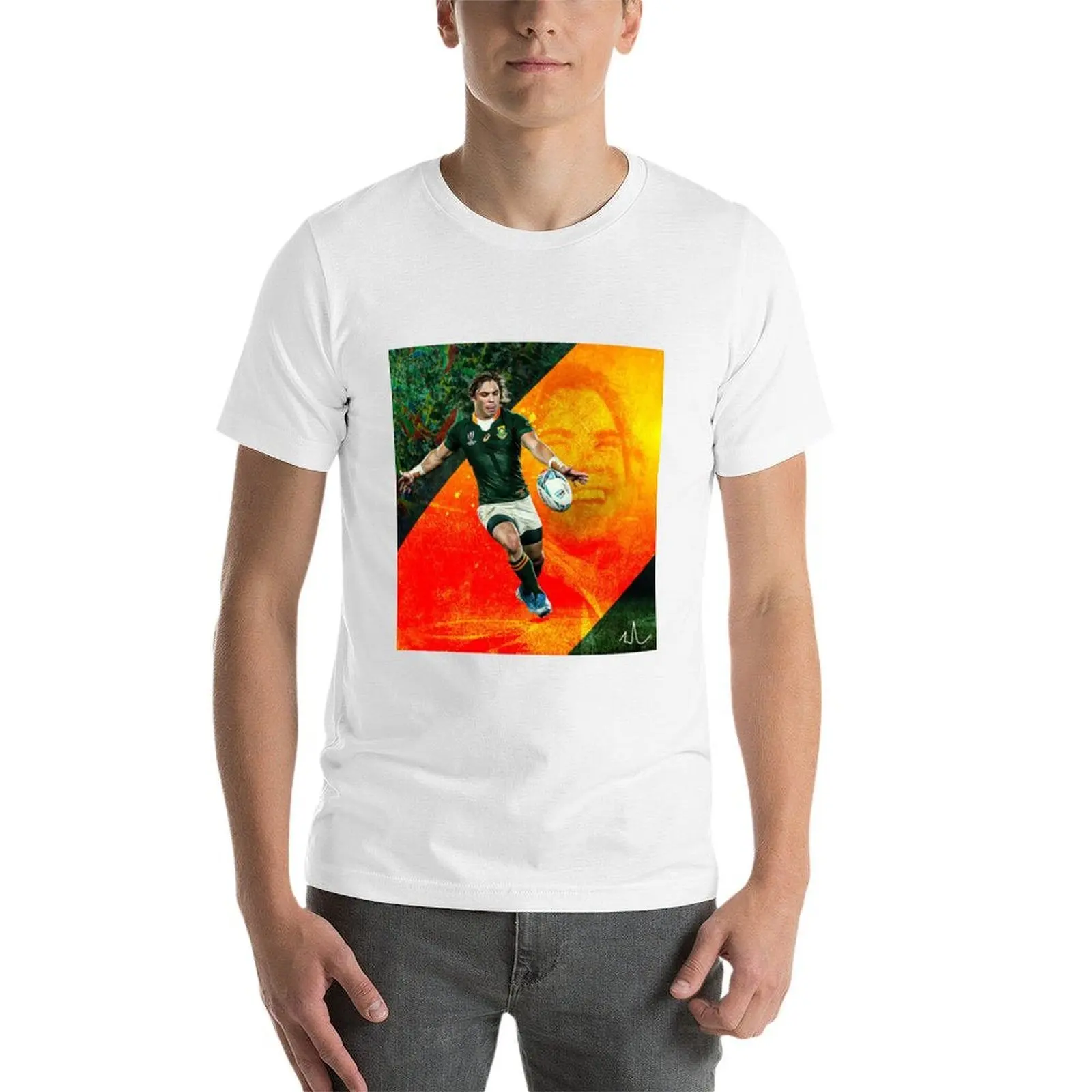 تي شيرت FAF De Clerk تي شيرت مضحك تي شيرت داكن الفكاهة g man تي شيرت للرجال تي شيرت #4