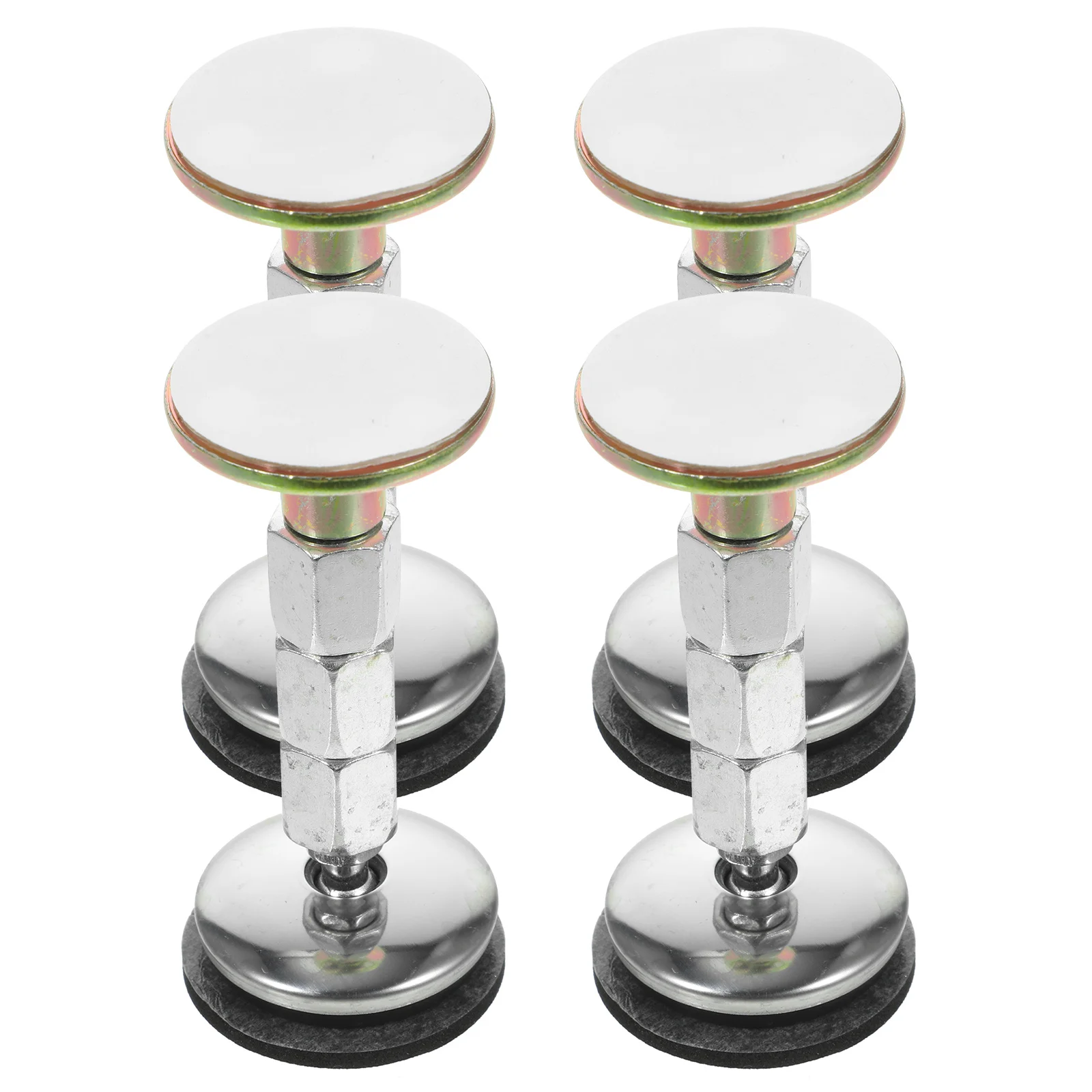 

4pcs Metal Anti-Collision Fixator Adjustable 84-110Mm Sturdy Furniture Stabilizer Tool For Table Chair Bed Sofa Home Supplies