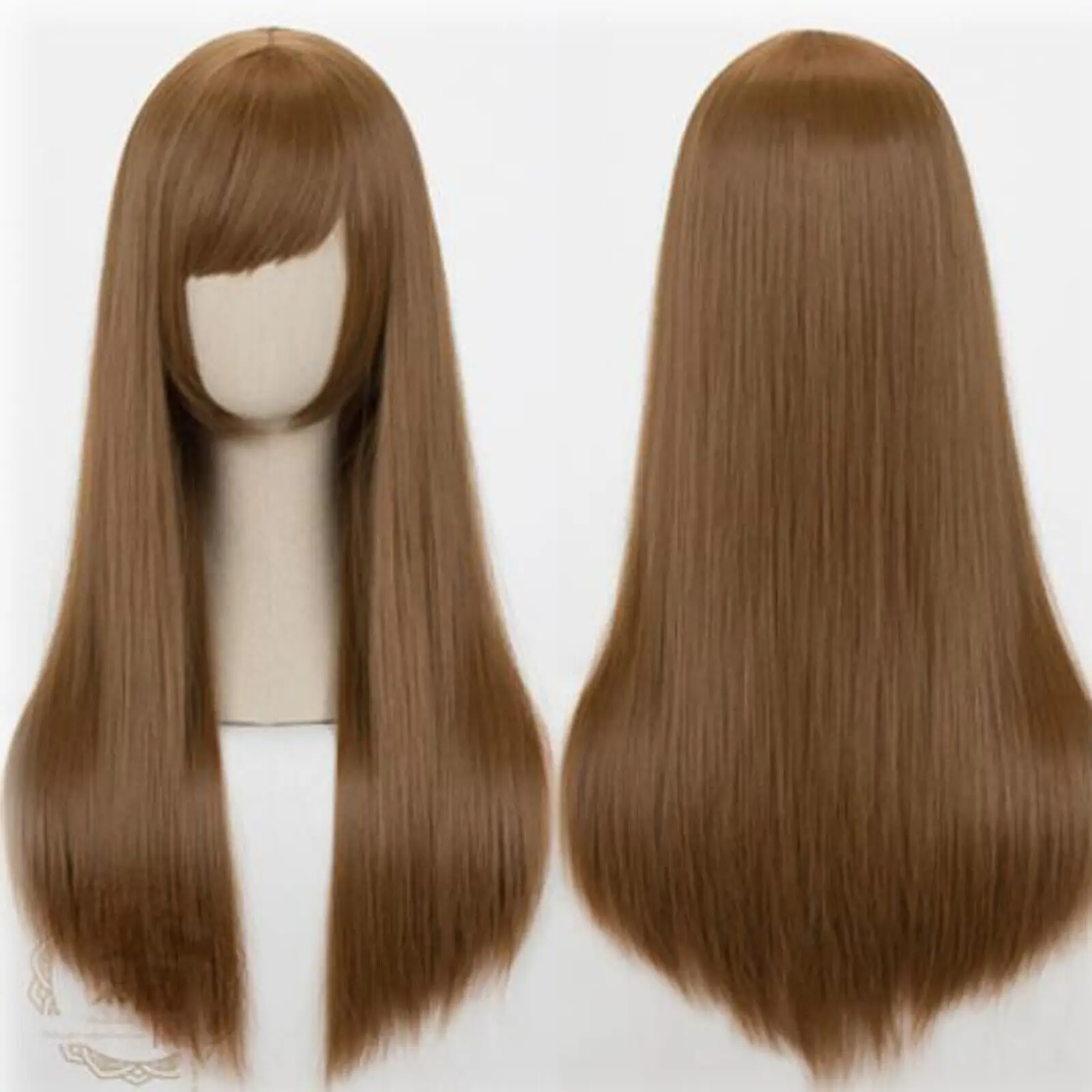 Back Street Girls Airi Nanami Cosplay Wig Women Long Straight Light Brown Hair