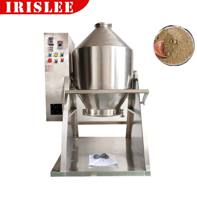 Industrial Food Chemical Mixer Used Dry Spice Flour Powder Blending Mixing Machine Equipment