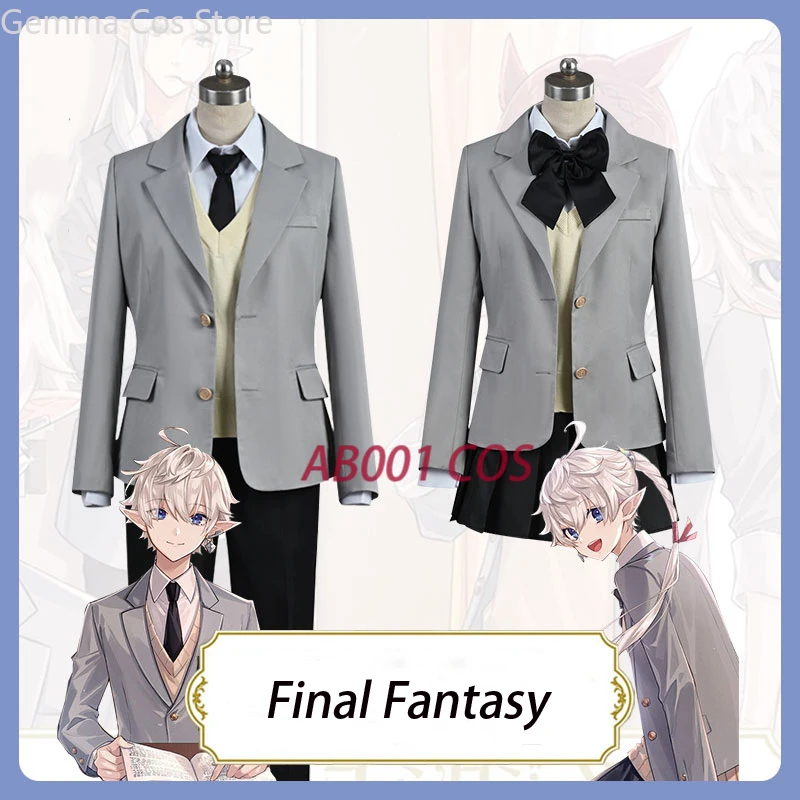 

Final Fantasy XIV Alisaie Alphinaud Halloween Christmas Carnival New Year Party Costume Cosplay Costumes Clothes