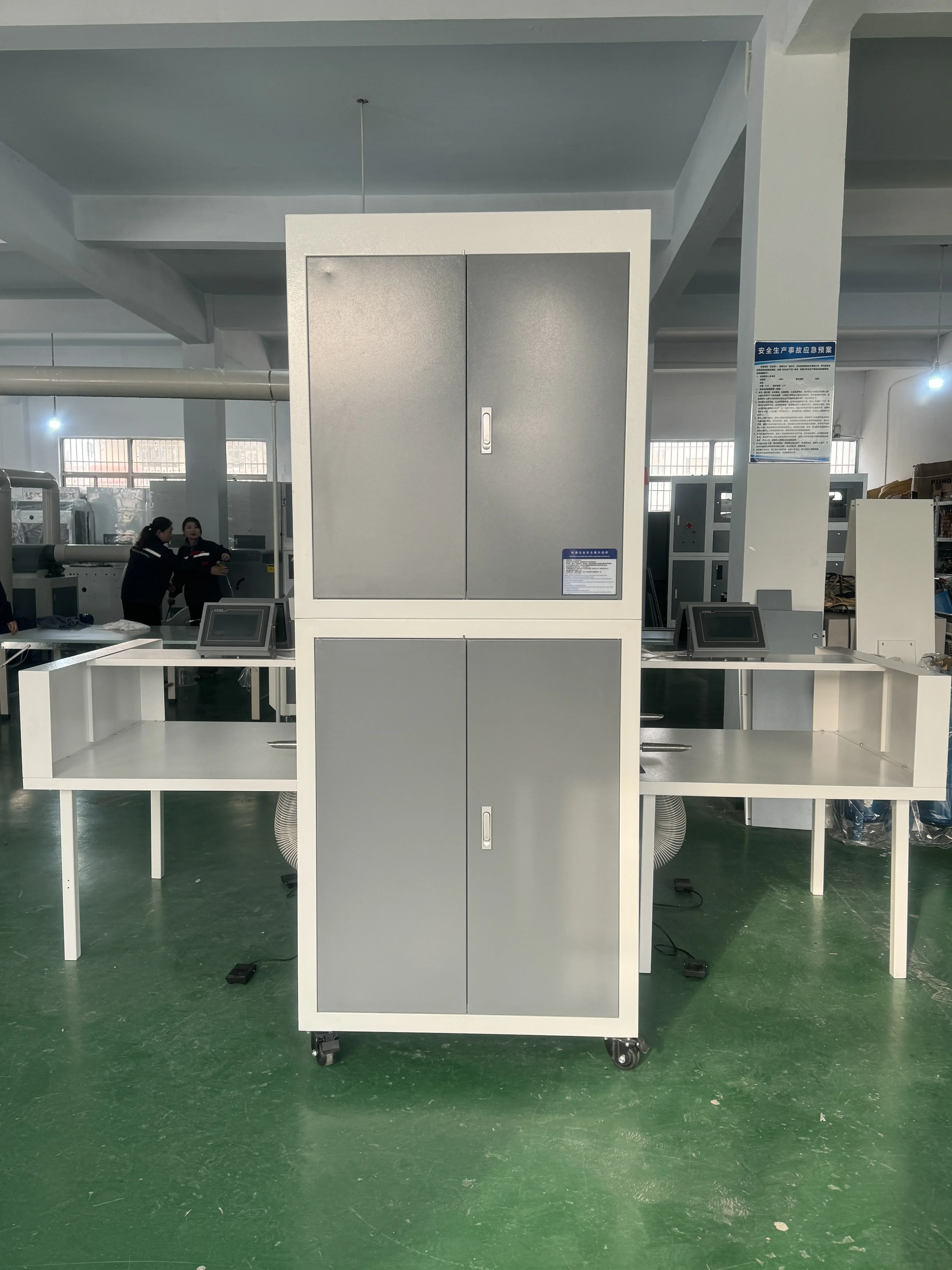 CE Down Feather Glove Or Clothes Filling Machine With 3D Laminated Type