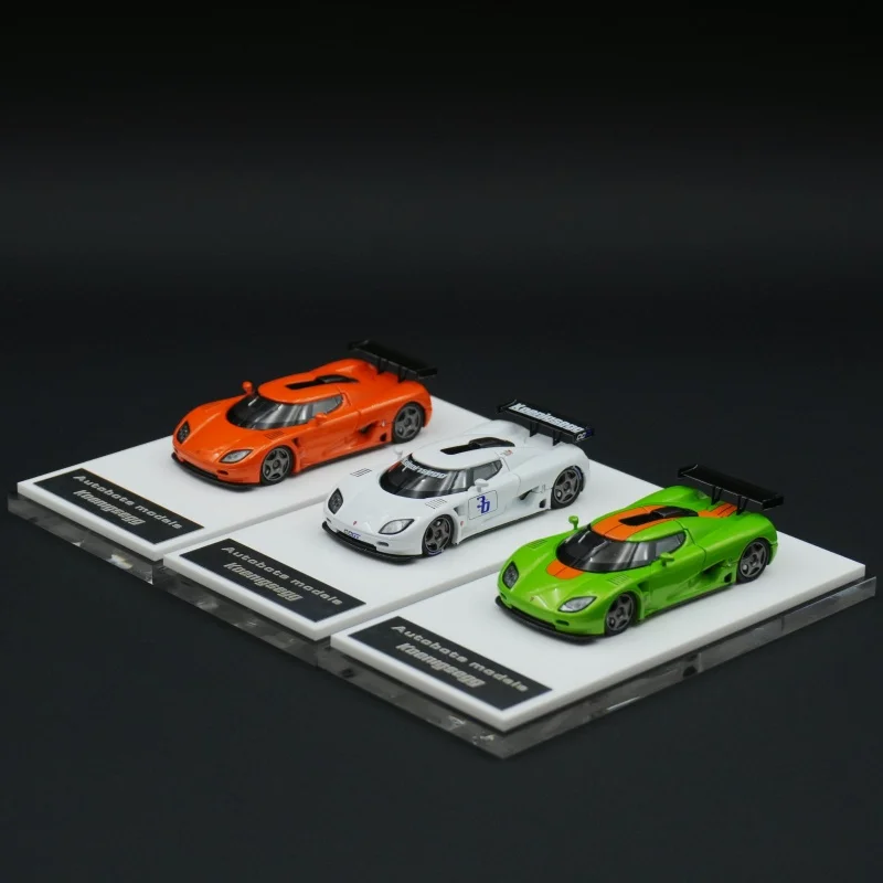 Autobots em estoque 1:64 ccgt hypercar capô que pode ser aberto diecast diorama modelo de carro coleção brinquedos