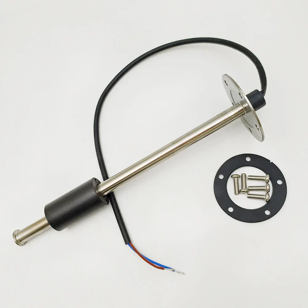 

﻿ 1Pc 250mm Fuel Float Level Sensor 0-190ohm Stainless Steel 250mm SENSOR with Gaskets Oil Gauge kit Unit Accessories Fuel