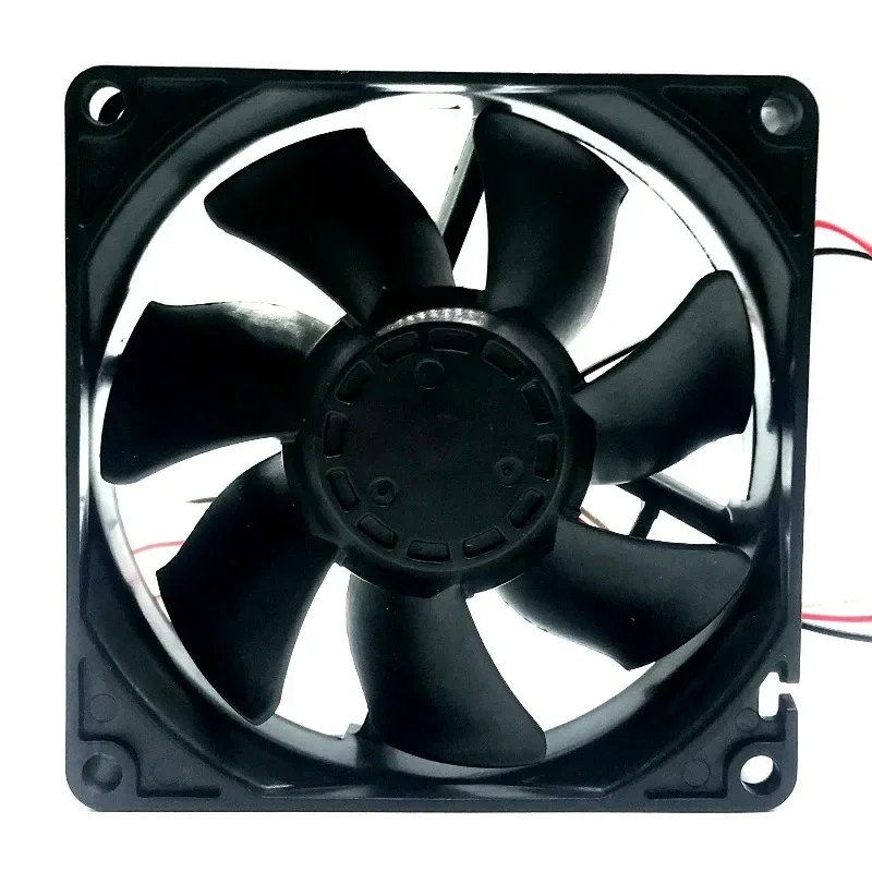 SSN DC 12V 0,38A 80x80x25mm 3-Draht Server-Lüfter, Hochgeschwindigkeits-Abluftventilator für Computergehäuse, Industriegeräte-Kühlung