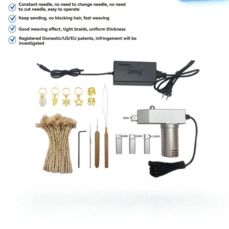New Fully Automatic Dirty Braid Machine, Automatic Braiding Machine, Hair Styling Tool, Diy Braid, Fast Braid Braiding
