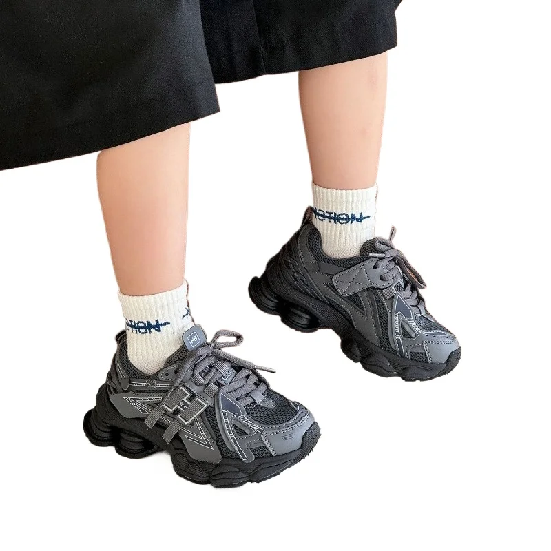 

New Autumn Kids Boys Girls Fashion Lightweight Breathable Sneakers Toddler Children's Casual Sports Shoes