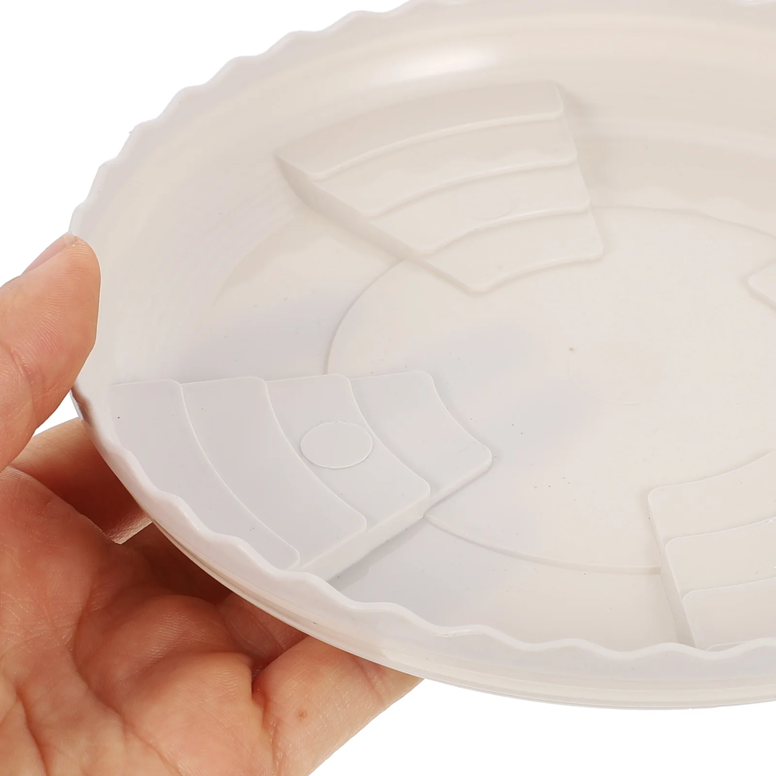 

20pcs Plant Saucer Plastic Flowerpot Tray Round Drip Tray For Indoor Outdoor Durable Leak Protection Easy Storage Planter Trays