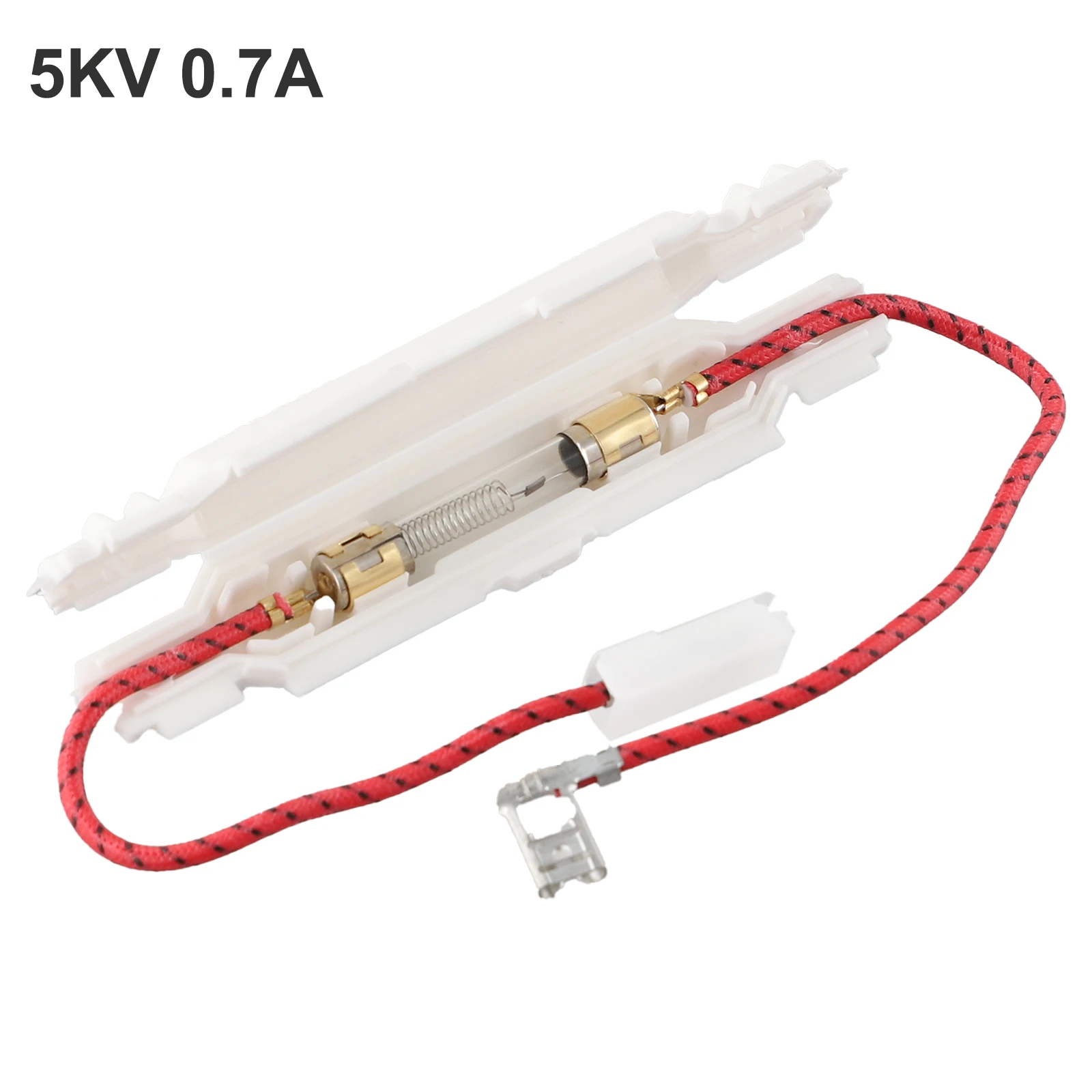 New High Voltage Fuse High Voltage Fuse Fuse Microwave Oven White 5KV0.8A 5KV0.9A Five Specifications 5KV0.65A