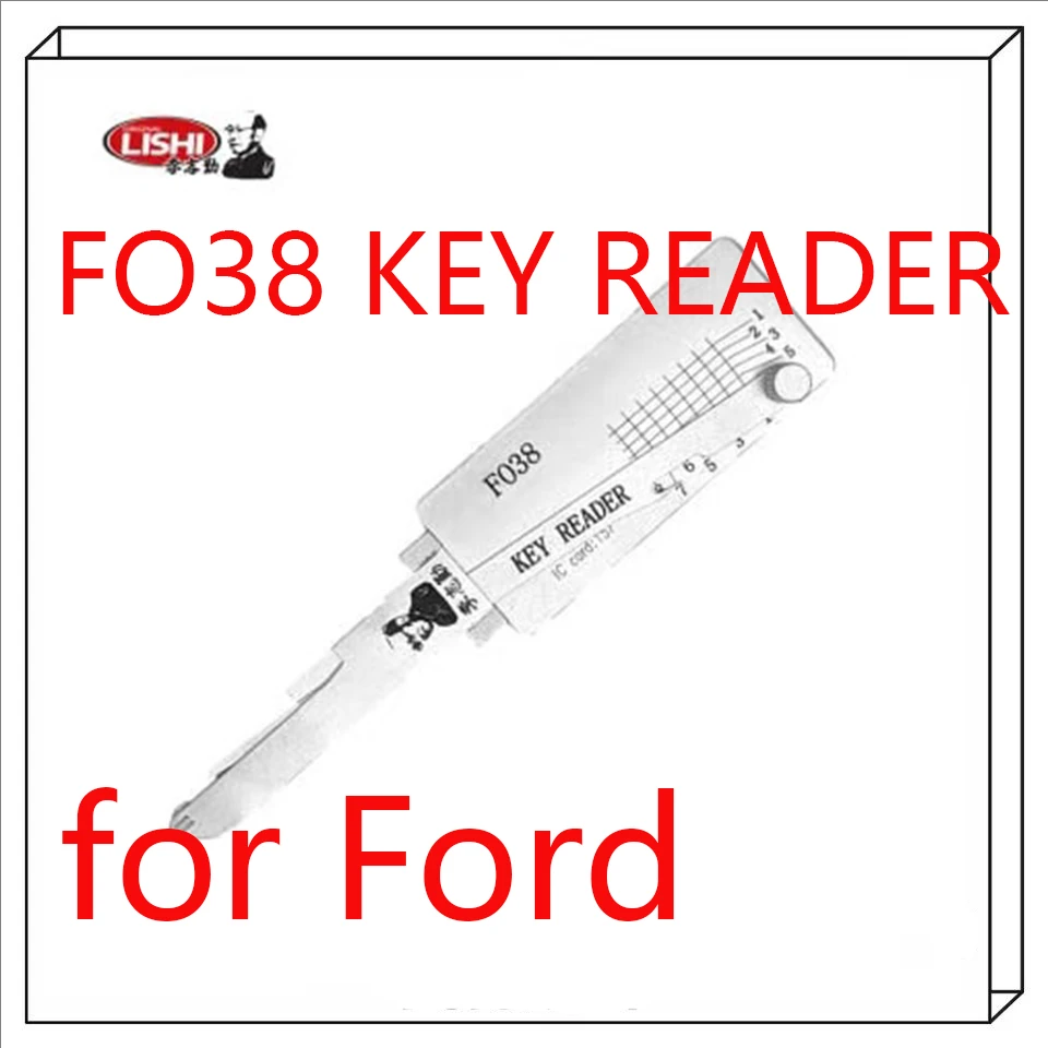 2026 NEW Lishi Direct Read Decoder for Ford 8-Cut H75/FO38 LOCKSMITH TOOL
