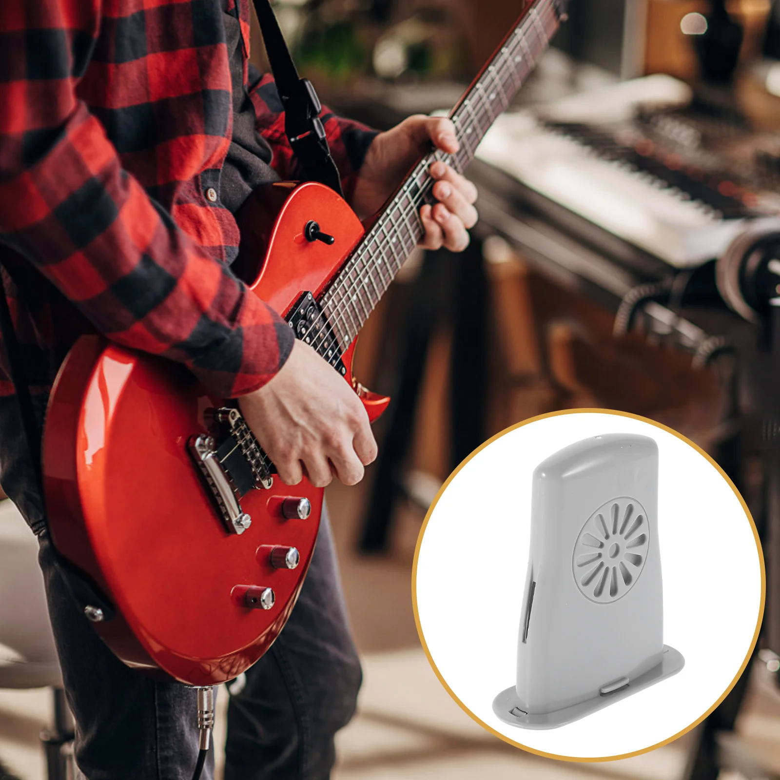 

Humidifier Guitar Humidifiers Adjust Dynamic Pickup Care Kit Soundhole Cover Grey